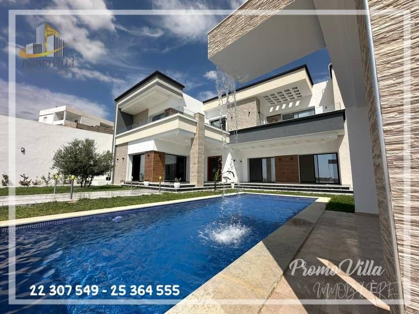 villa 1000m² à 7min de yasmin hammamet
