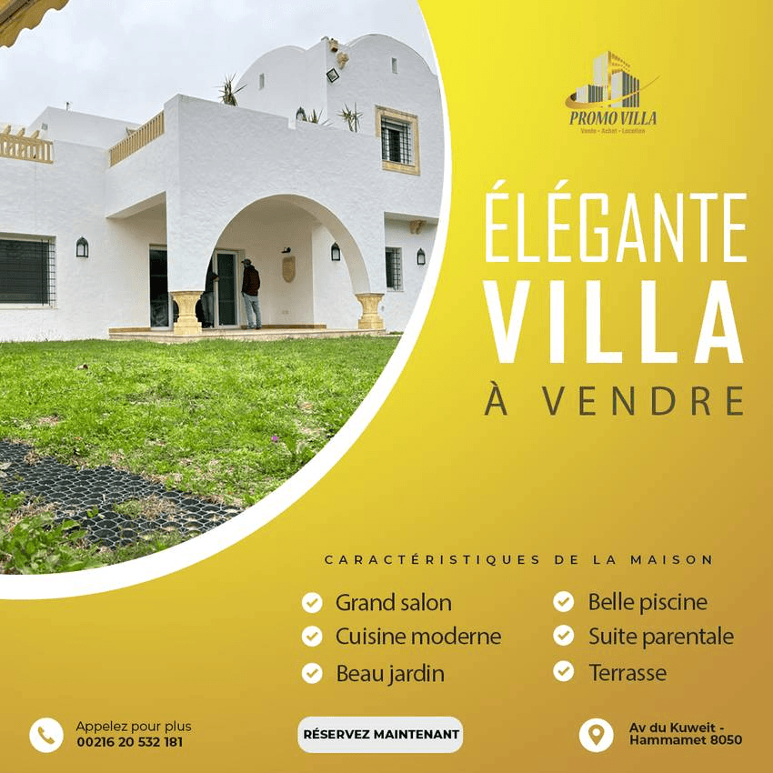 une très belle villa spacieuse au style authentique ✨