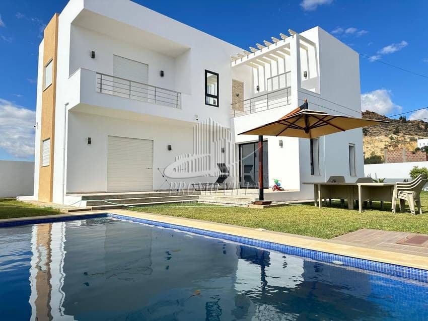 luxueuse villa de haut standing à 7 minutes de yasmine hammamet