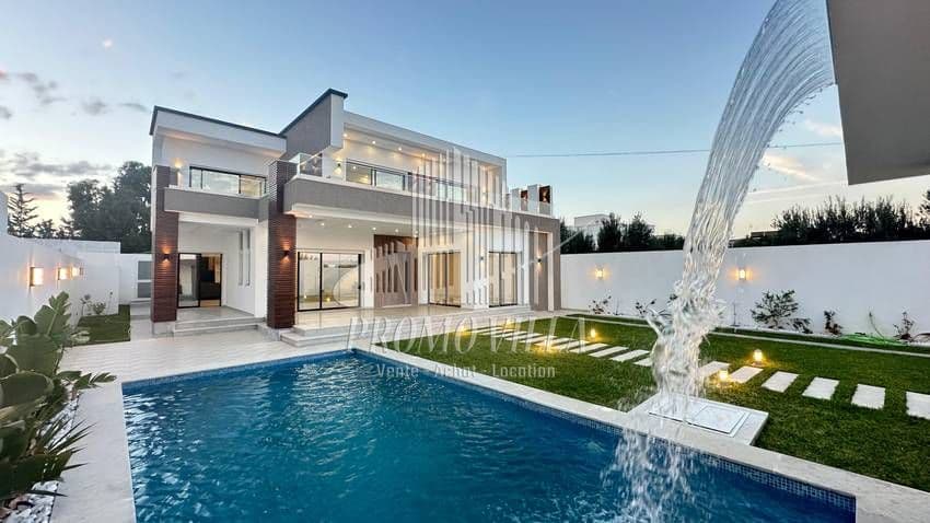 une luxueuse villa à 7min de yasmin hammamet