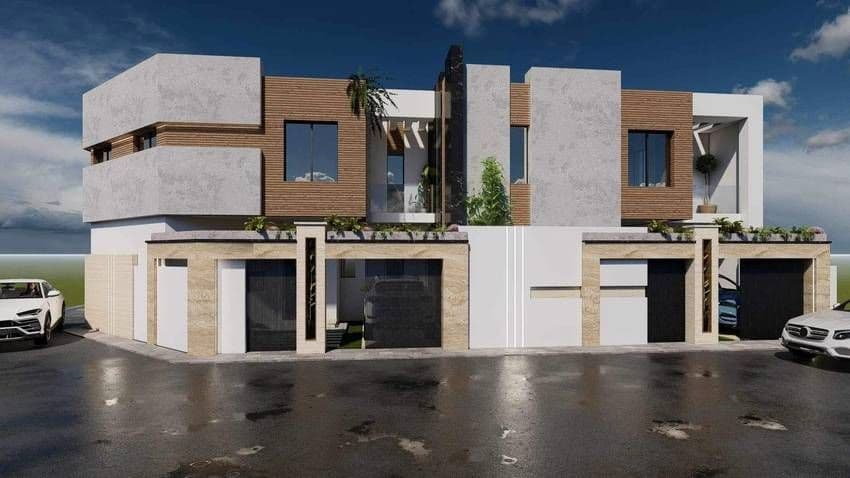  deux duplex haut standing avec piscine à hammamet