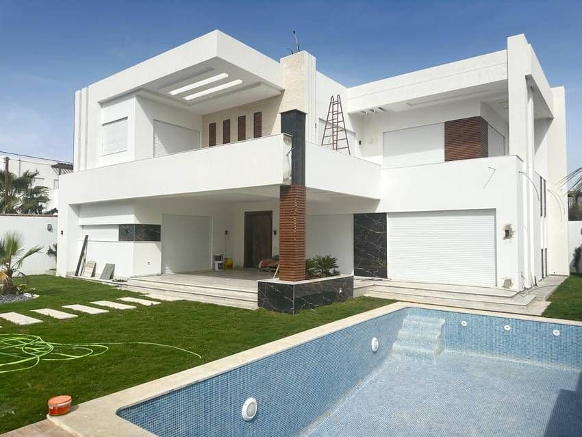 superbe villa en cours de finition à 7min de yasmine hammamet