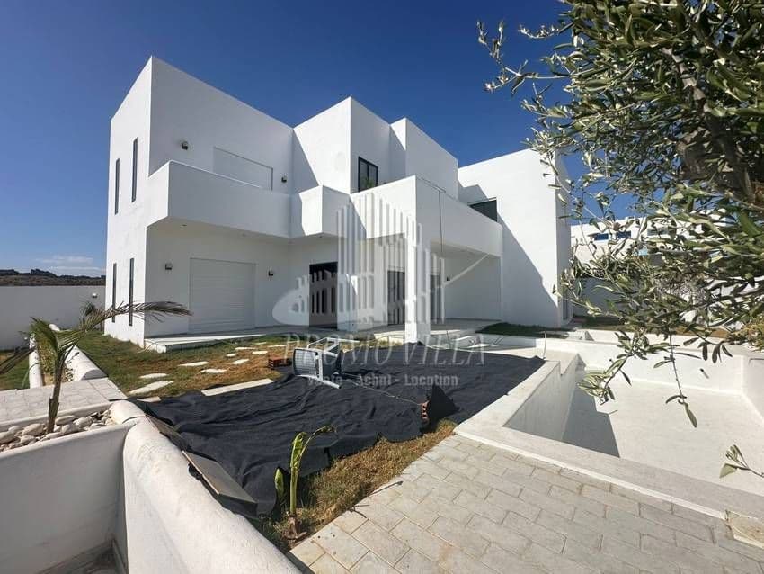 villa de style arabesque située à hammamet sud 